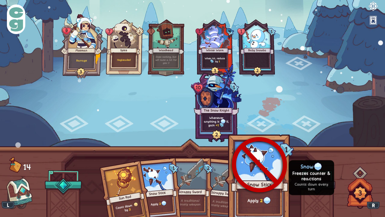 How To Beat The Snow Knight in Wildfrost (The Easy Way)