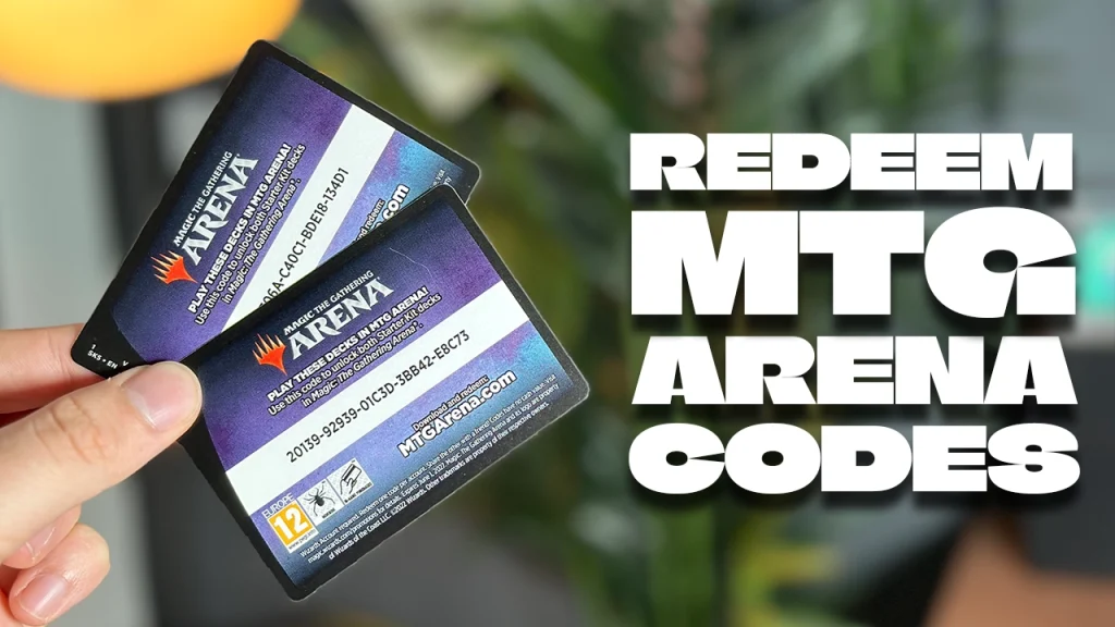 how to redeem mtg arena codes