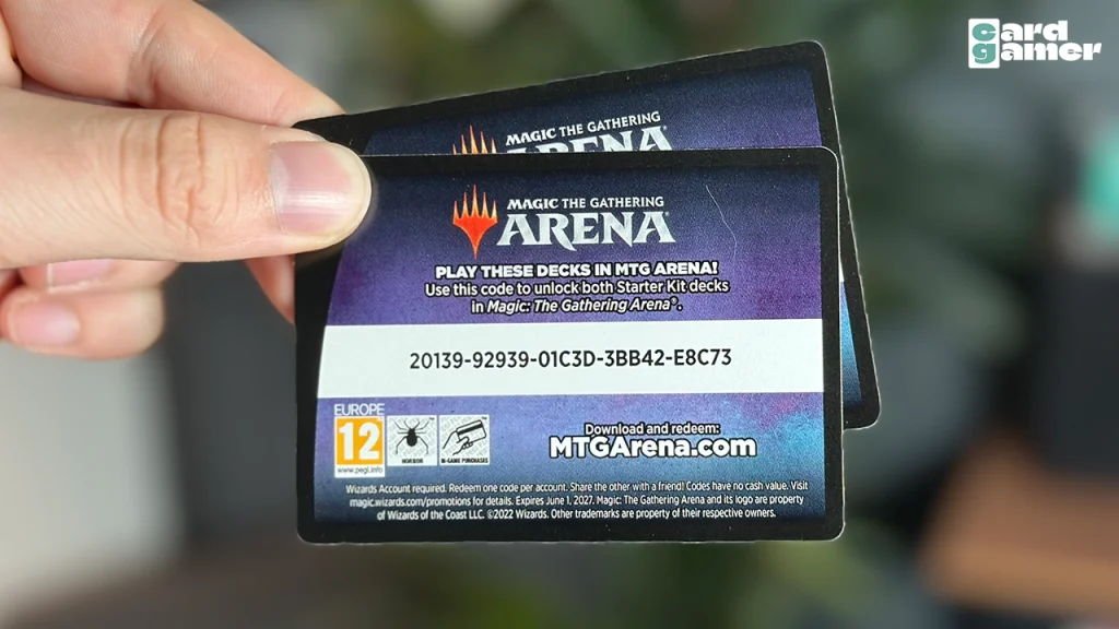 mtg arena code cards