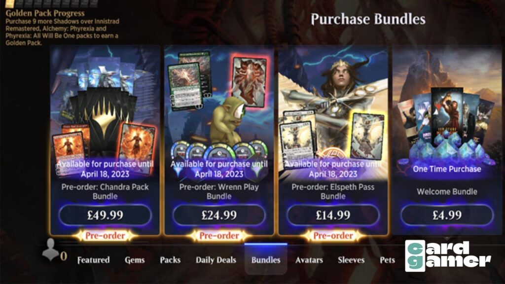 How to Change Land Art in MTG Arena - Purchase bundles