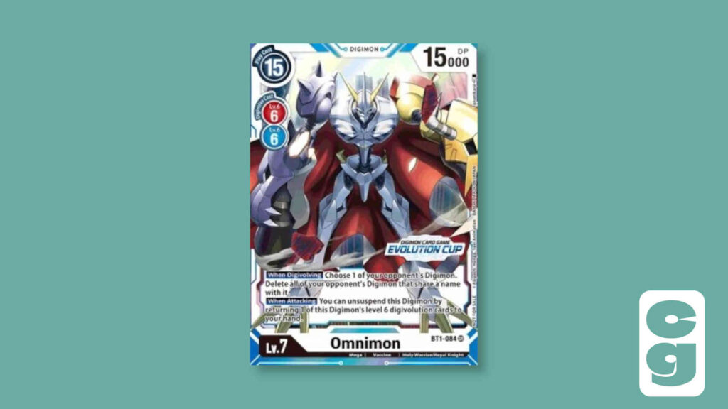 Omnimon V1 - Digimon TCG - most expensive digimon cards