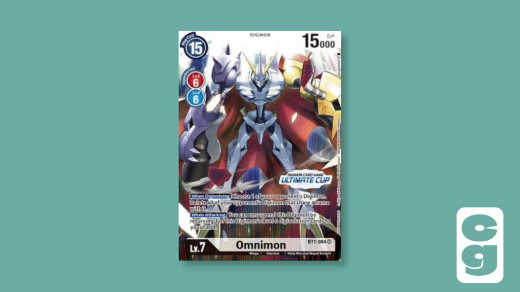 Omnimon V2 - Digimon TCG - most expensive digimon cards