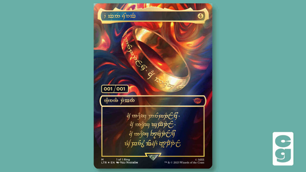 The One Ring - One of One Variant MTG