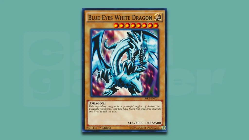 blue eyes white dragon yugioh