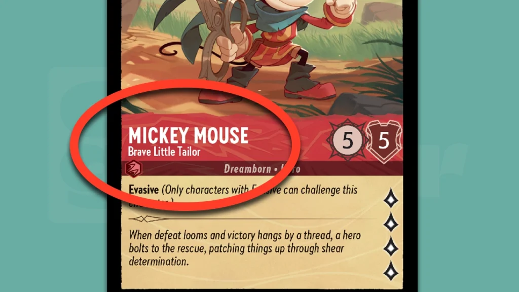 disney lorcana card name