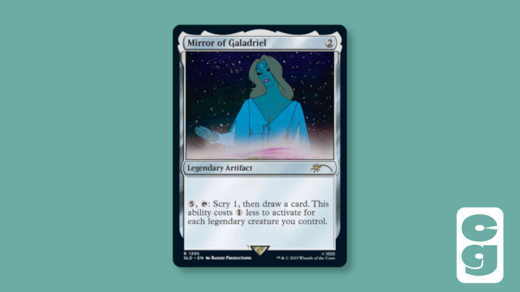 Mirror of Galadriel LOTR Secret Lair Card