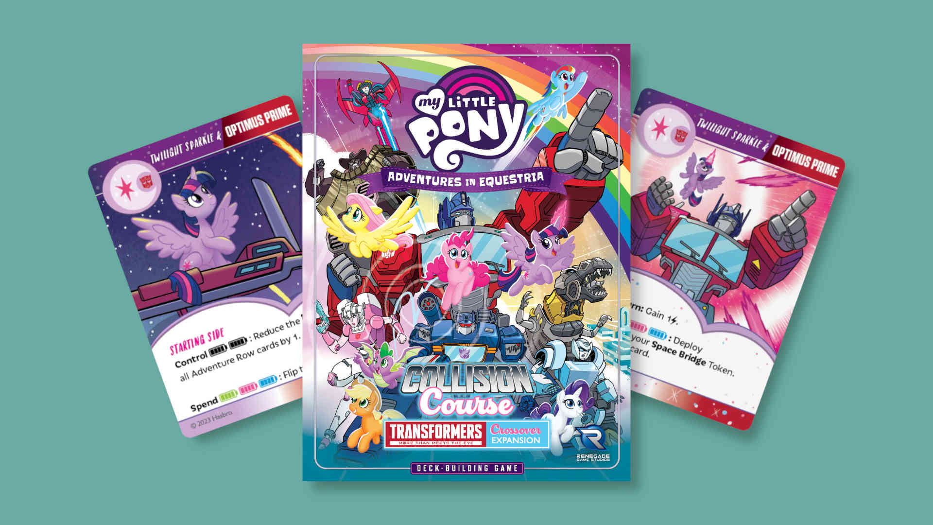 My Little Pony Transformers Deck Building Game