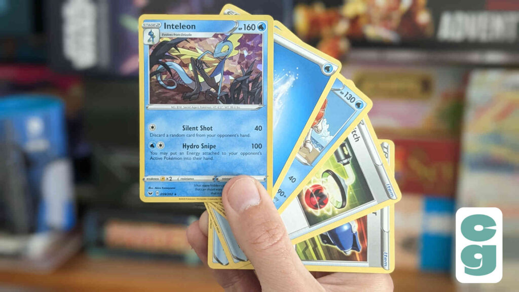 Pokemon Cards In Hand