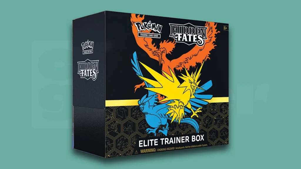 pokemon hidden fates elite trainer box