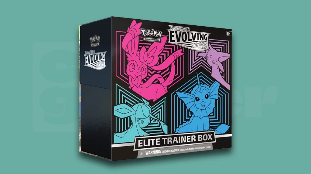 pokemon evolving skies elite trainer box