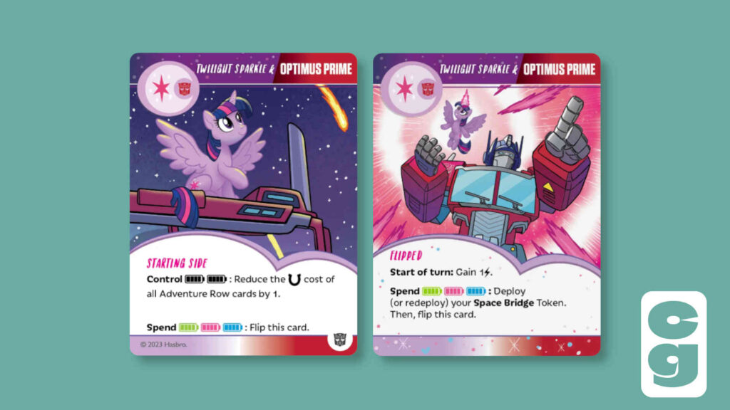 Twilight Sparkle Optimus Prime Card