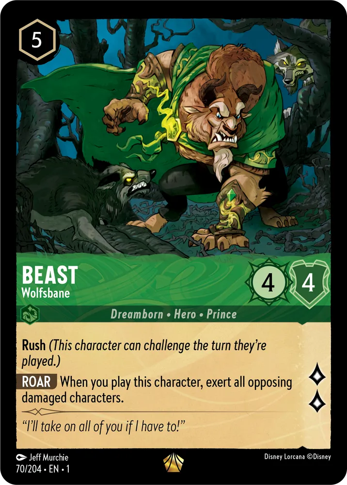 beast lorcana tcg