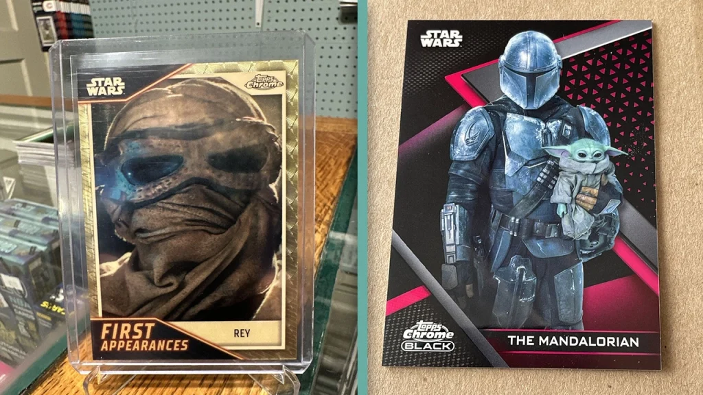 most valuable topps star wars cards