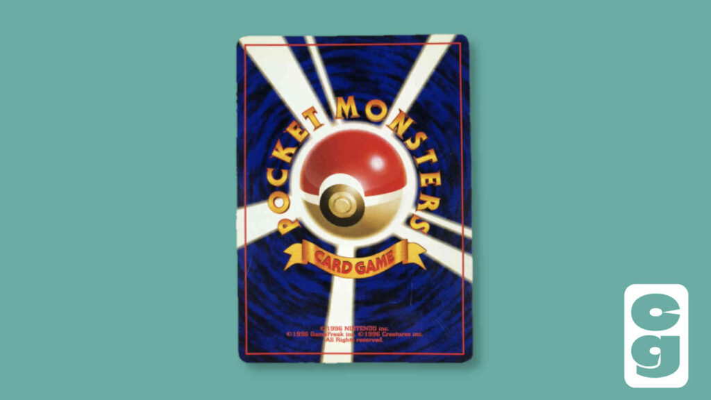 Pocket Monsters - Pokemon Card Back