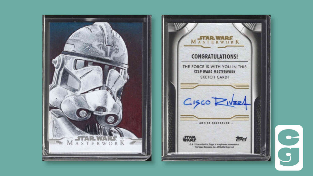 Topps Star Wars - Clone Trooper Signed Card