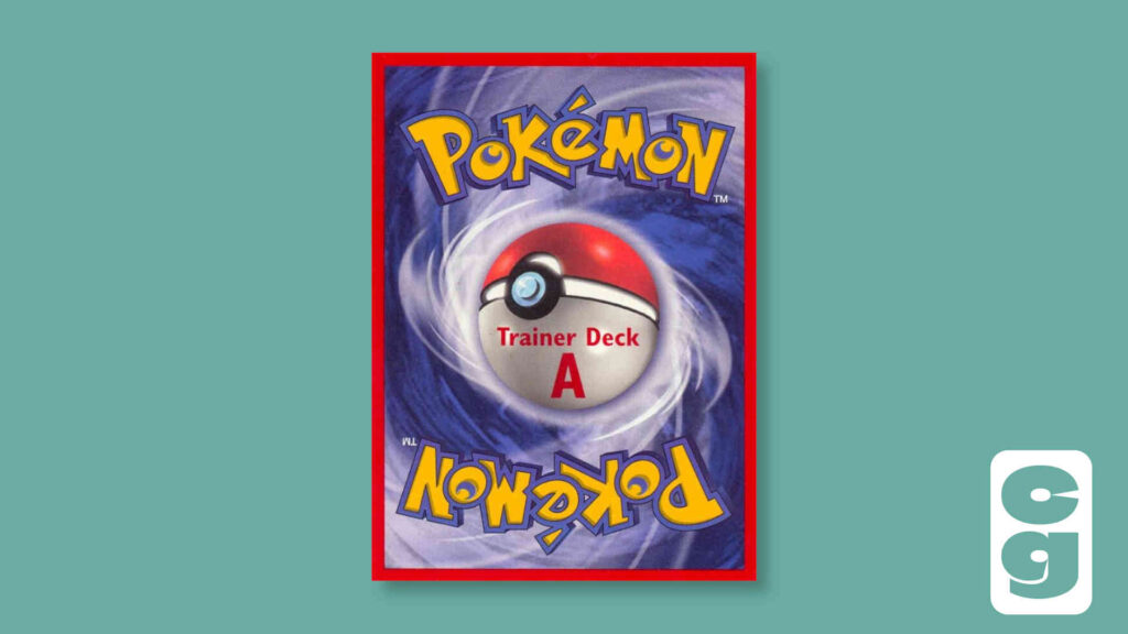 Pokemon Trainer Deck Card Back