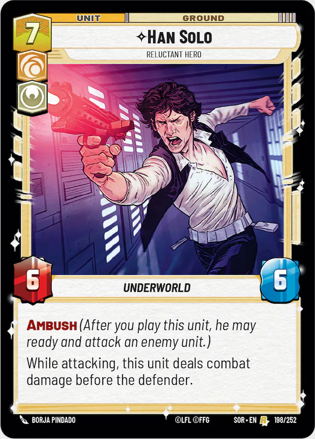 Star Wars Unlimited Printable Card List