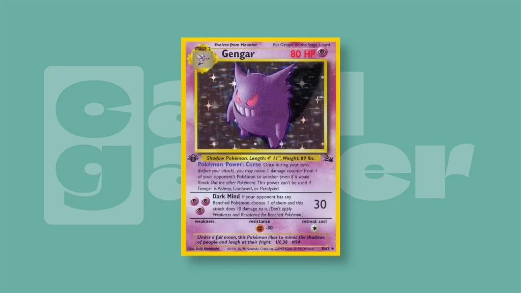 History Of Every Gengar Pokemon Card –