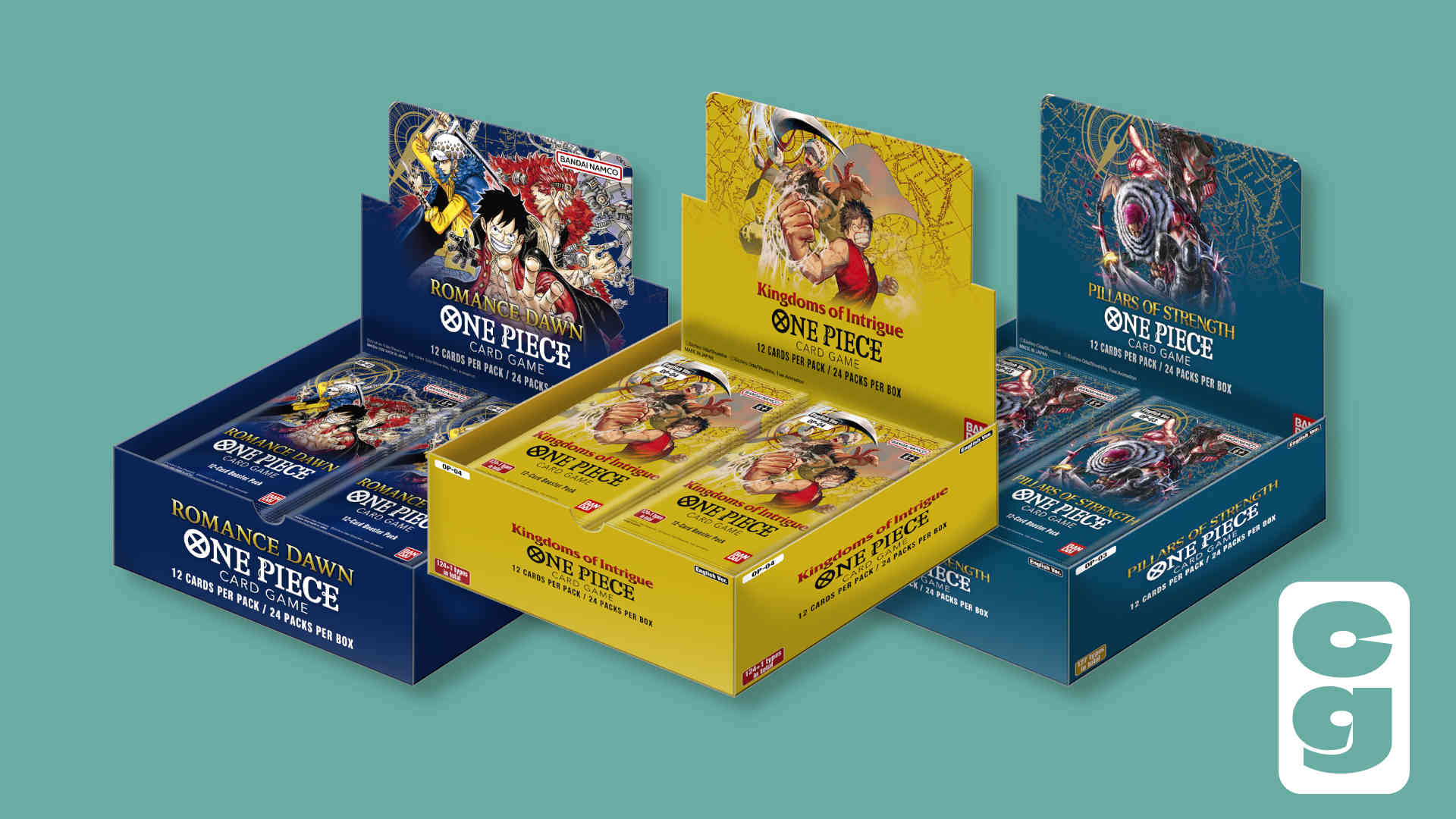 Booster Box One Piece Kingdoms Of Intrigue Bandai Em Inglês