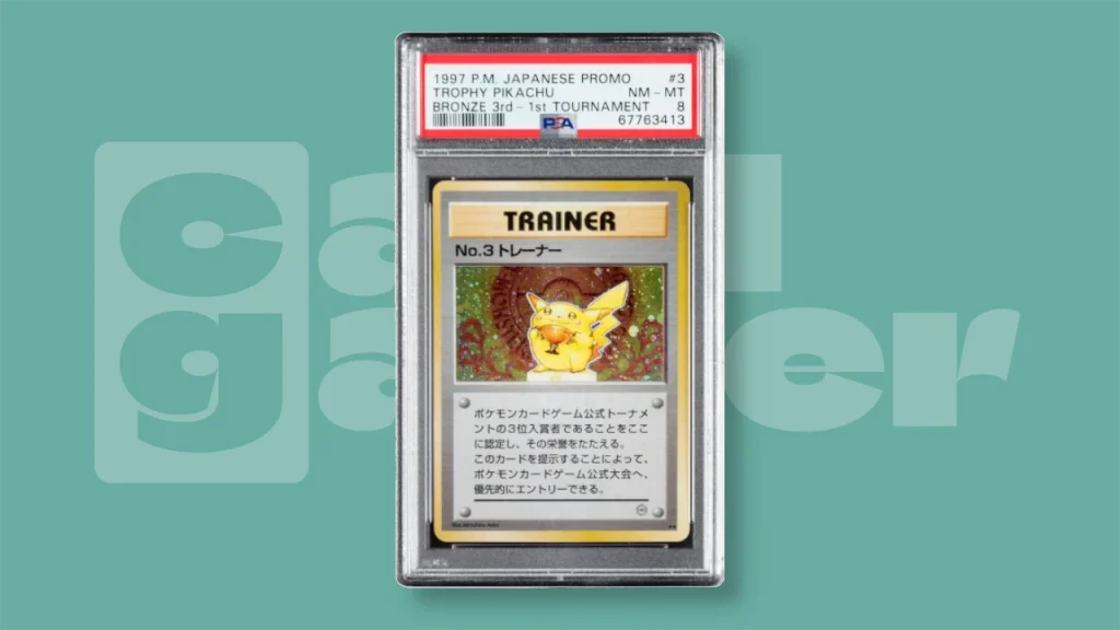 1997 Bronze Trophy Pikachu No. 3