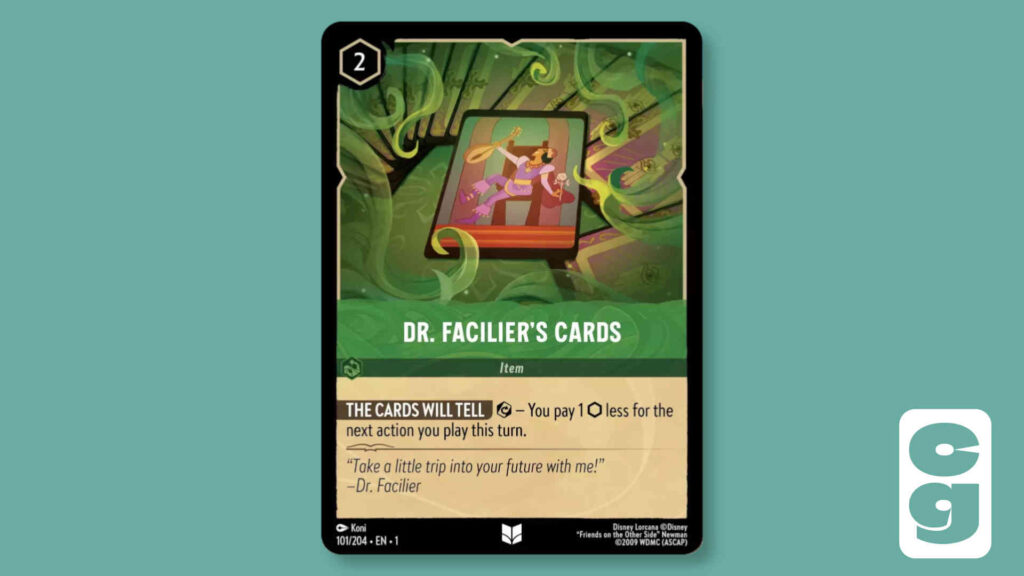 Dr Facilier's Cards - Lorcana