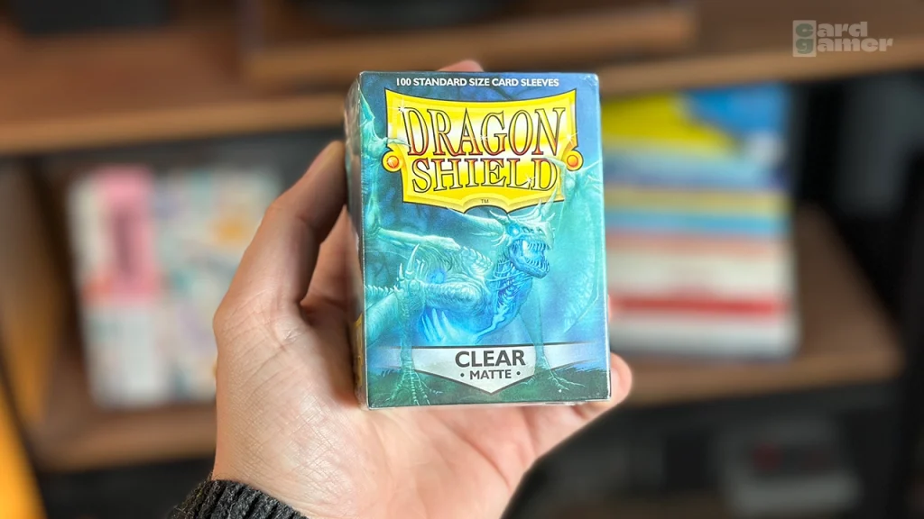 Dragon Shield Matte Clear Standard Card Sleeves – Display Box – 1000 Sleeves – AT11001