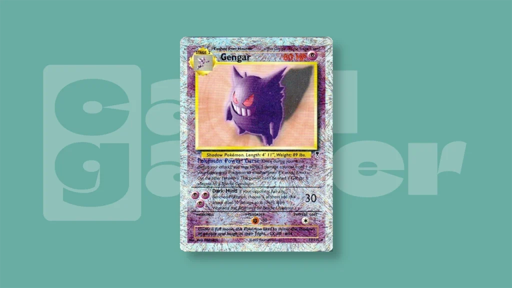 Checklist Gengar - Pokemon EX