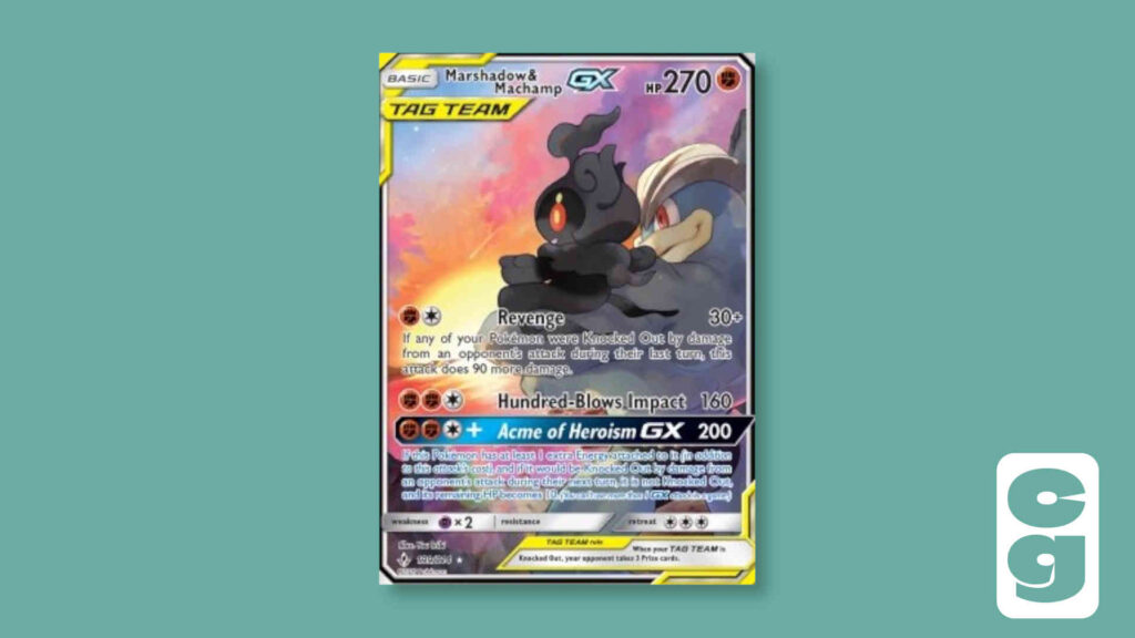 Marshadow and Machamp GX - Pokemon TCG