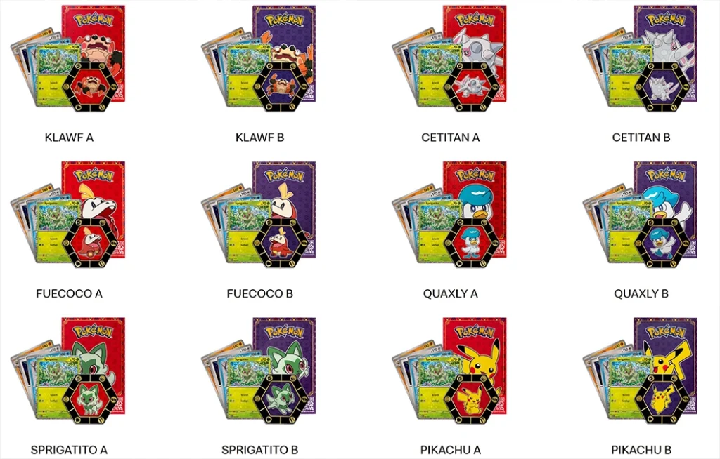 Pokemon McDonalds 2023 Promo Card Fuecoco Holo 002/015