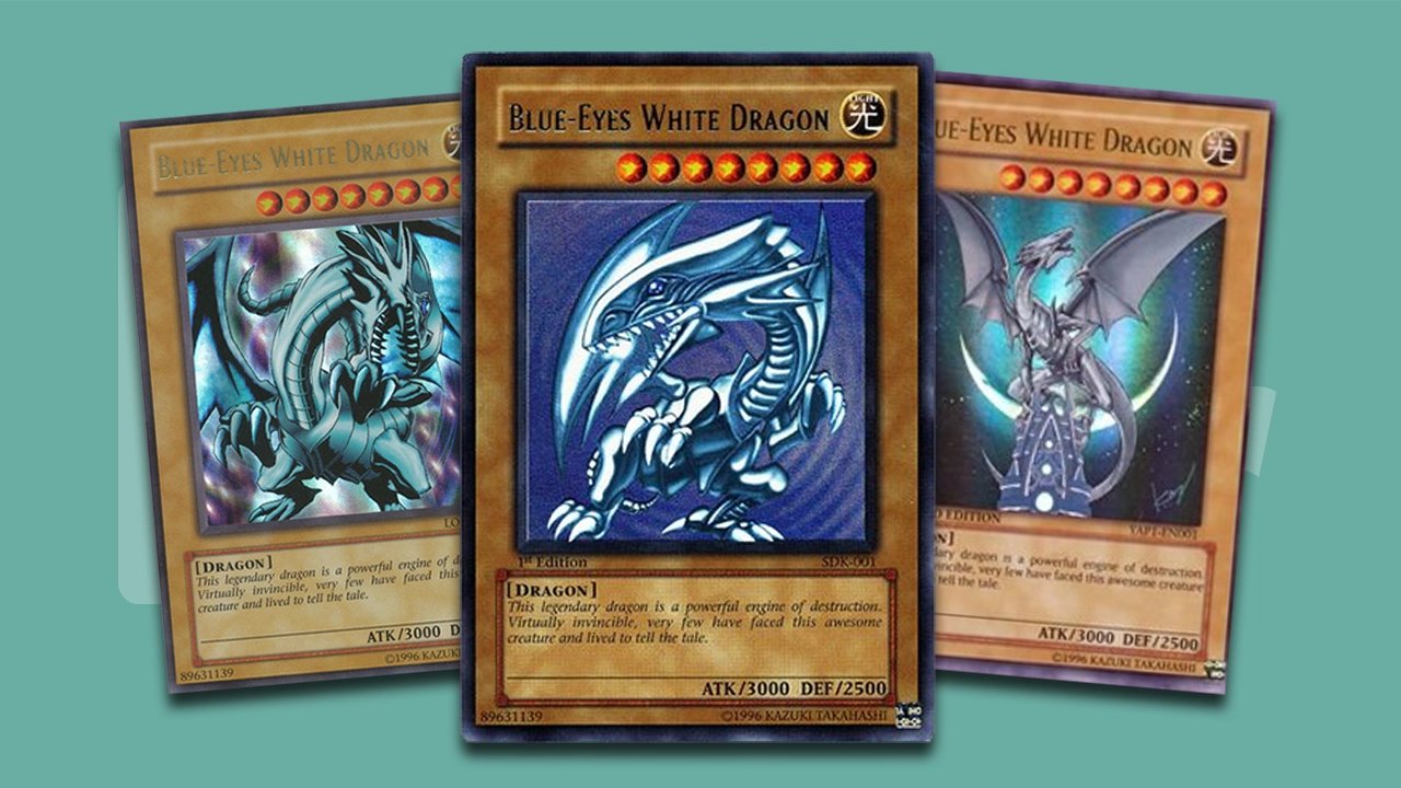 most valuable blue eyes white dragon cards