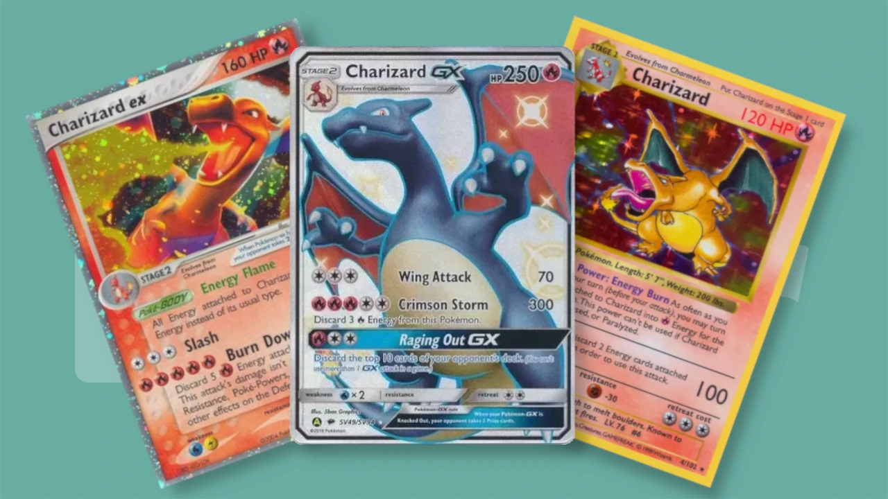 25 Best Charizard Pokemon Cards - Price Guide & Values