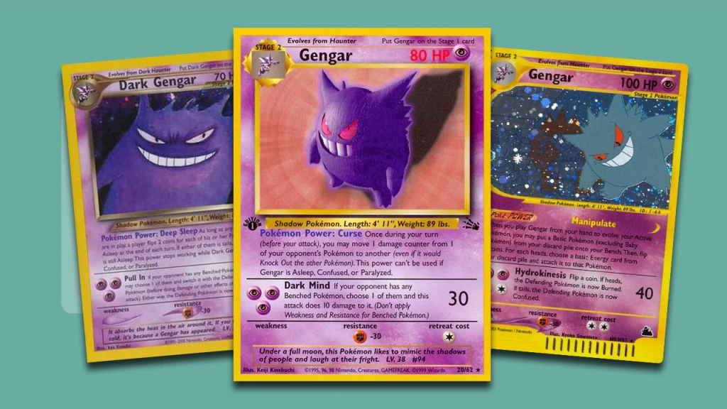 The 5 Most Expensive Gengar Pokémon Cards