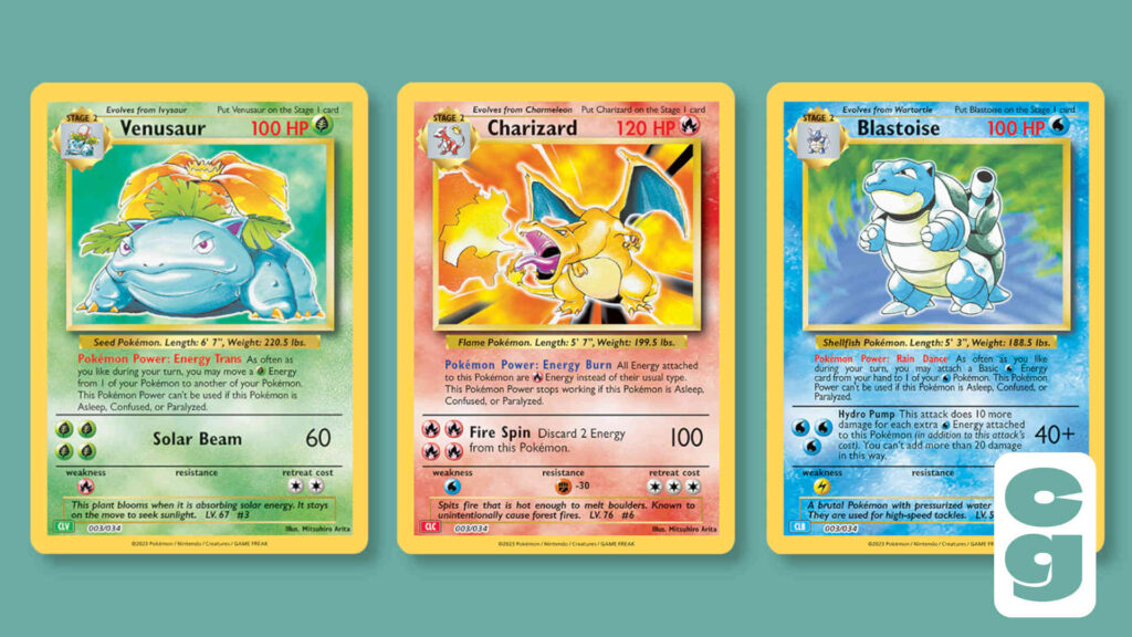 Pokemon Classic Box Cards