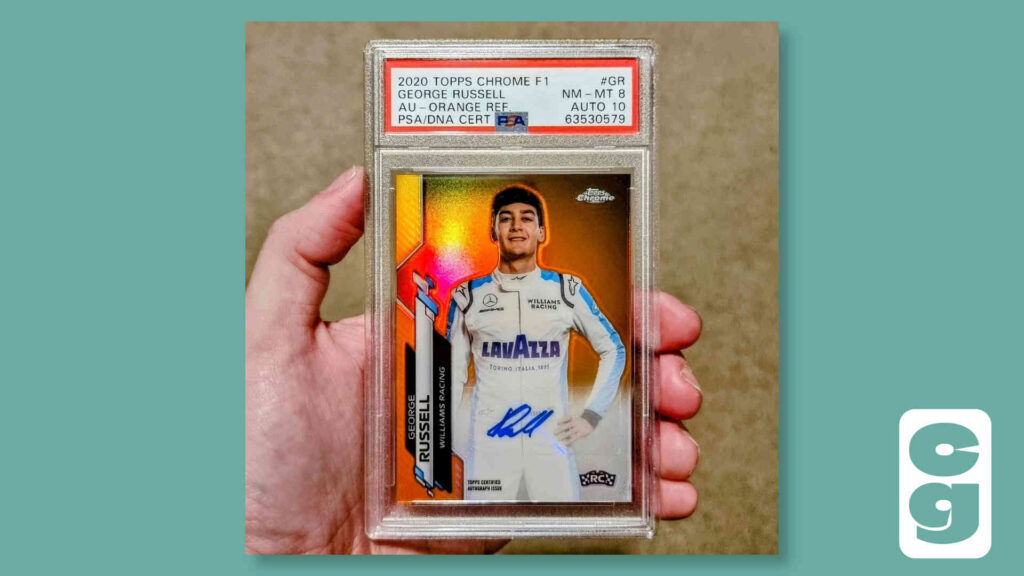 Topps F1 Card - George Russell Autograph