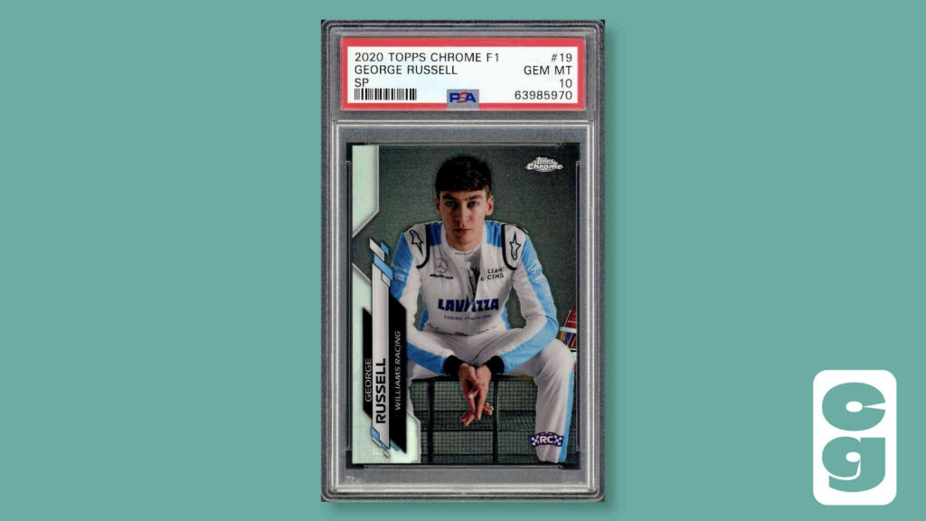 Topps George Russell Graded 10 F1 Card