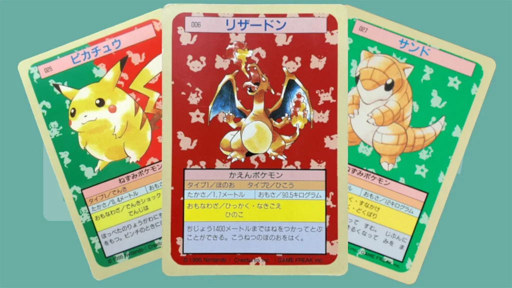 history of topsun pokemon cards