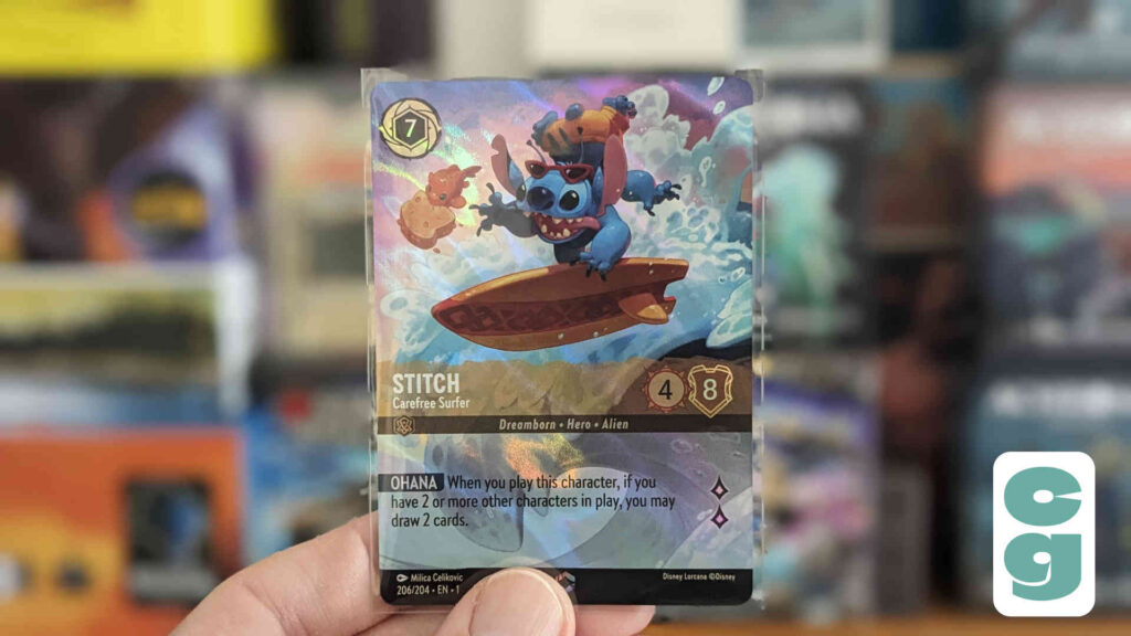 Stitch Enchanted Card