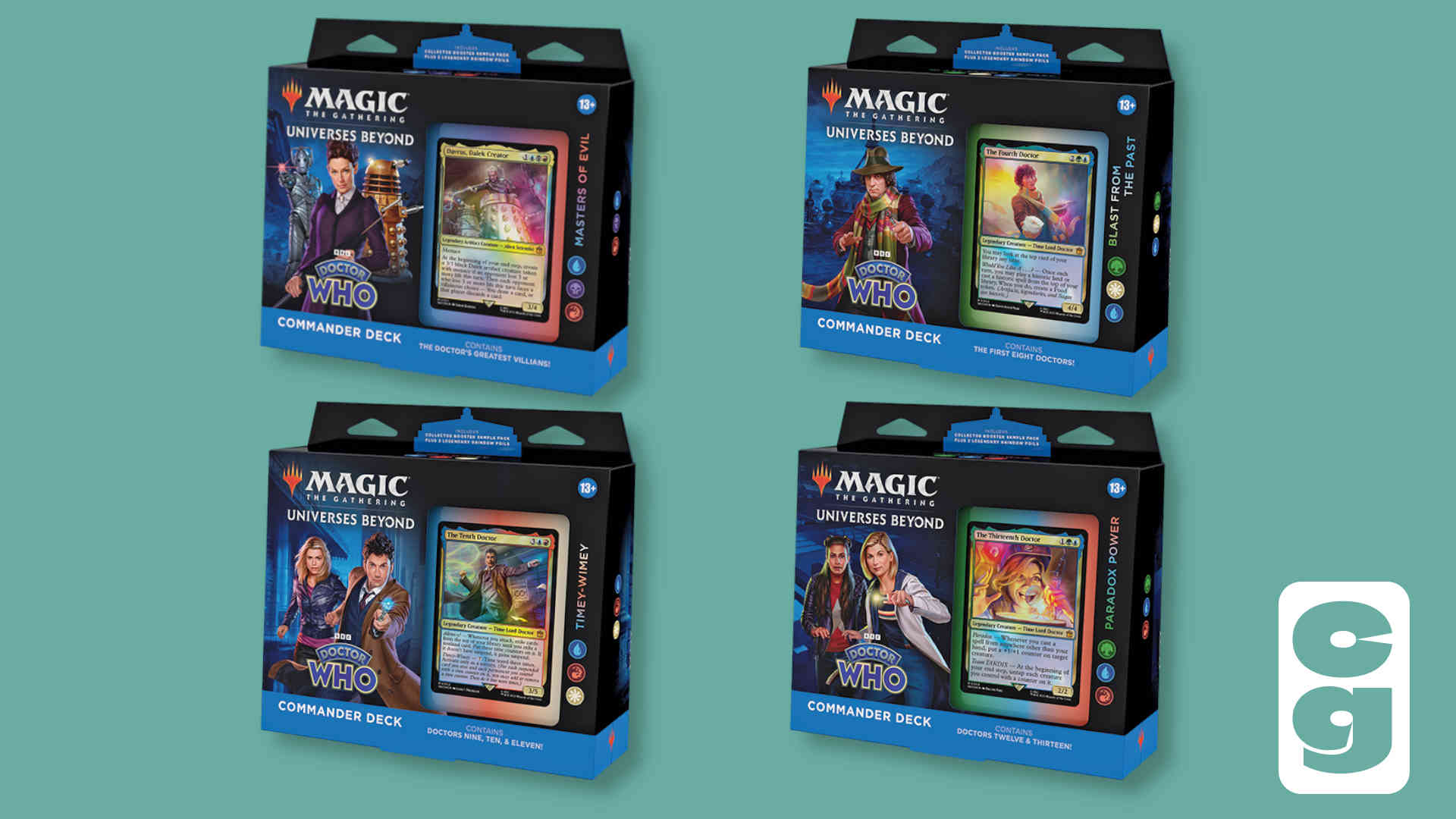 MTG Doctor Who Decks And Boosters Out Now Card Gamer