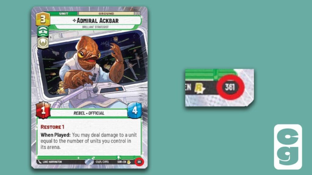 Contents of Star Wars: Unlimited Booster Packs Revealed