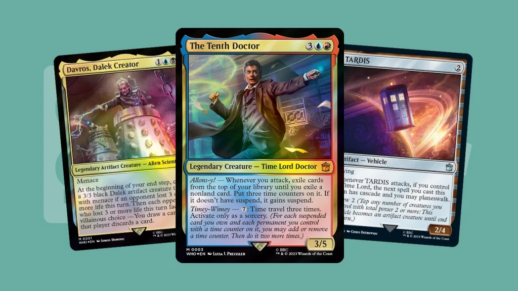Doctor Who MTG Cards