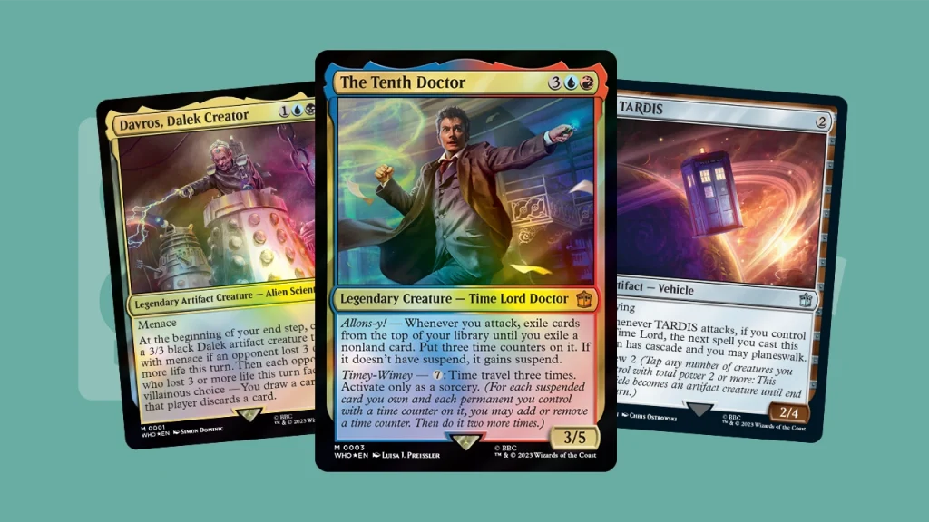 Magic: The Gathering Doctor Who Card List (Updated)