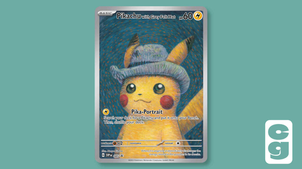 Van Gogh Pikachu Card