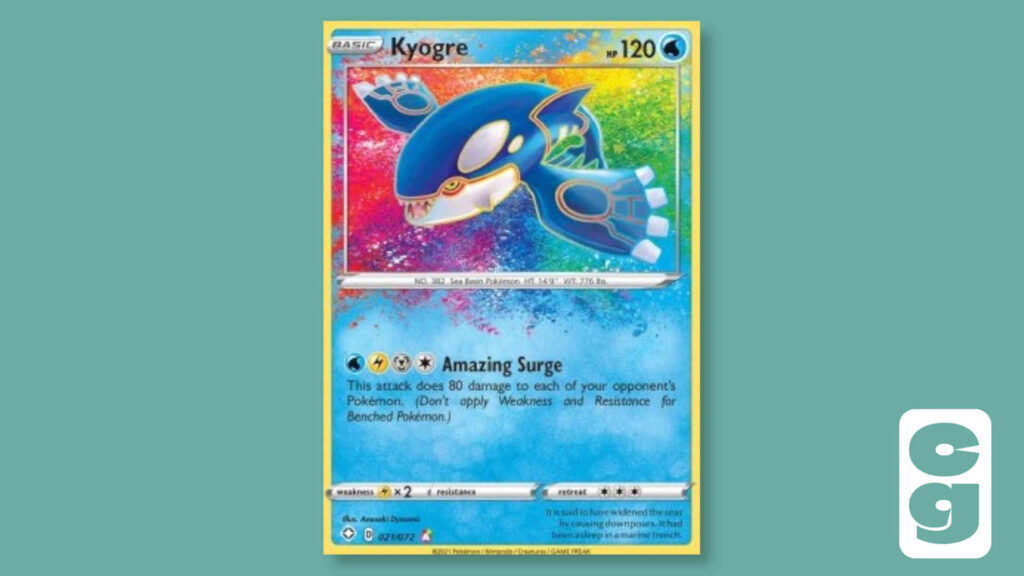 Amazing Rare Kyogre