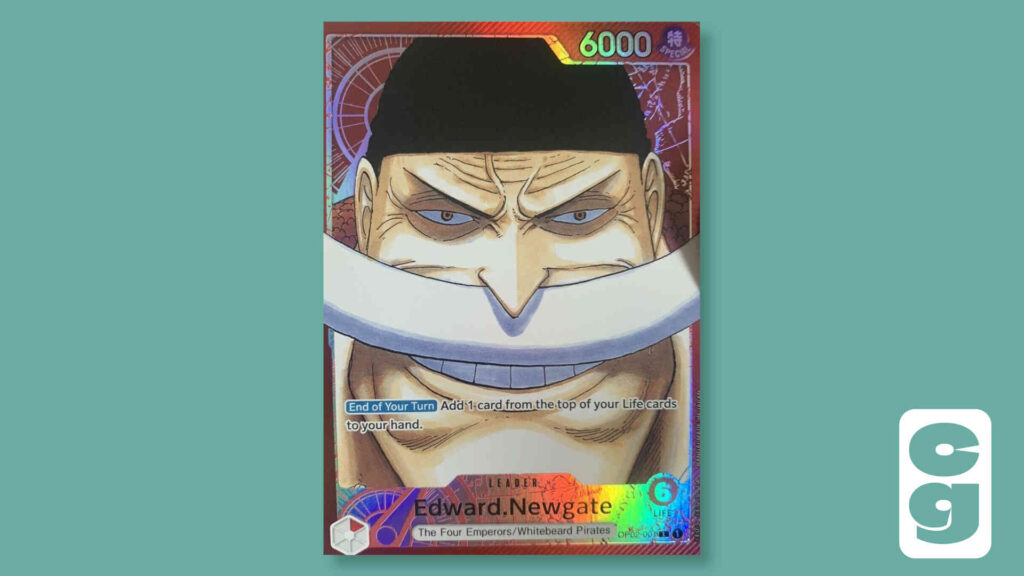 10 Most Valuable One Piece OP-02 Cards - Edward Newgate (1)