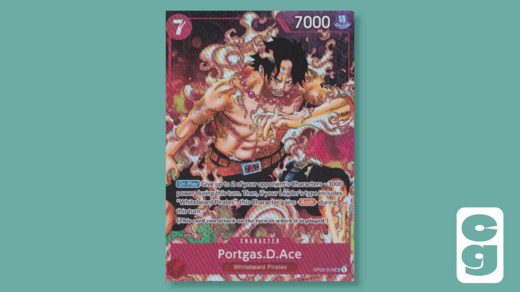One Piece Card Game OP02 - Portgas D. Ace
