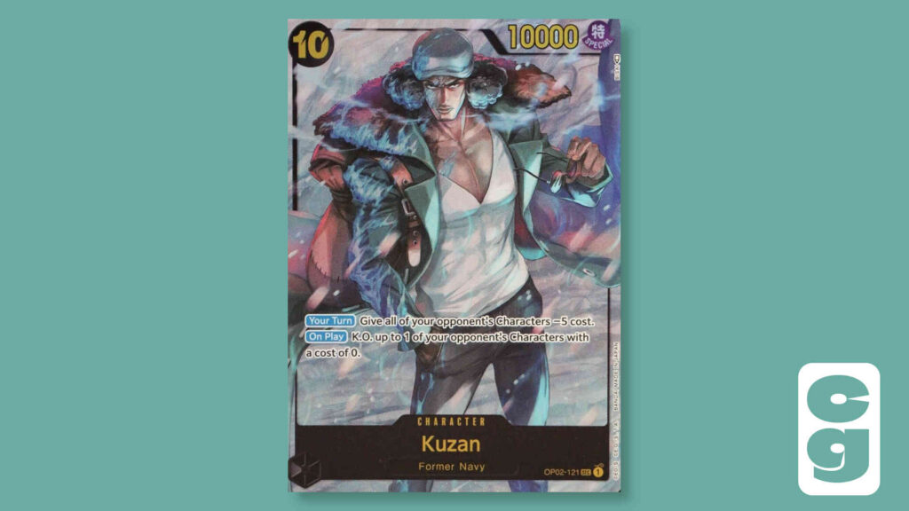 10 Most Valuable One Piece OP-02 Cards - Kuzan (1)