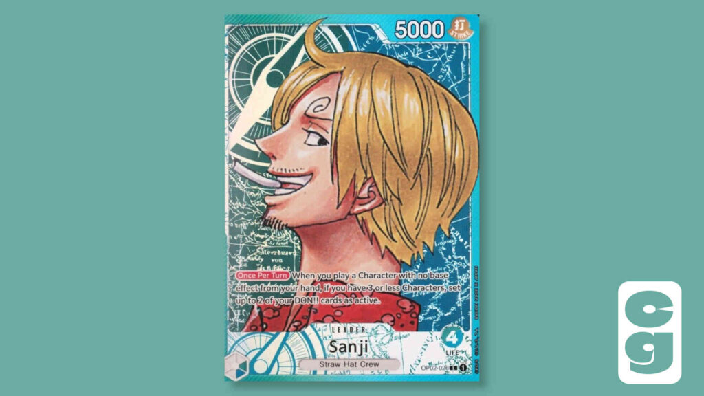 One Piece Card Game OP02 - Sanji