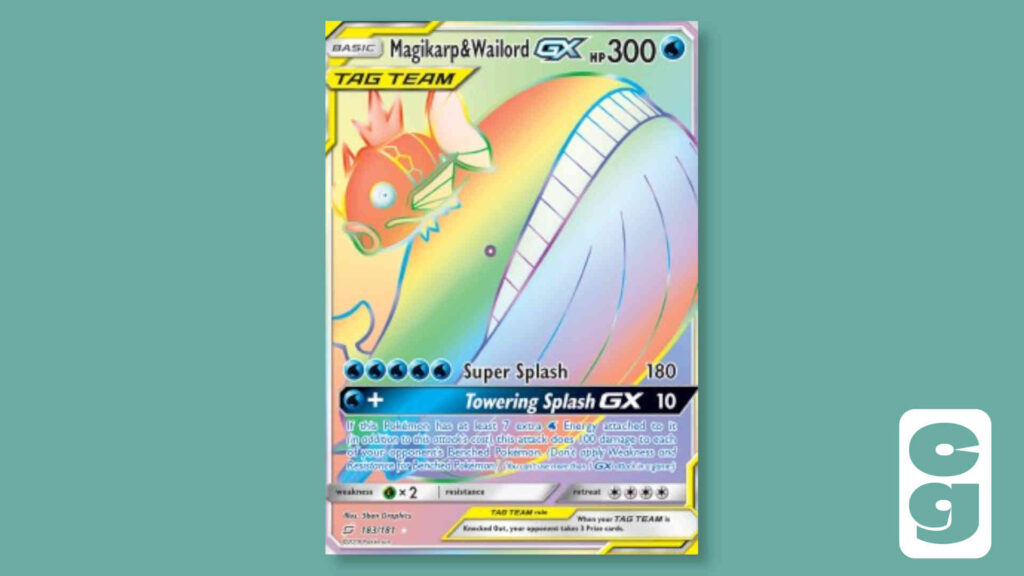 Magikarp & Wailord Rainbow Rare