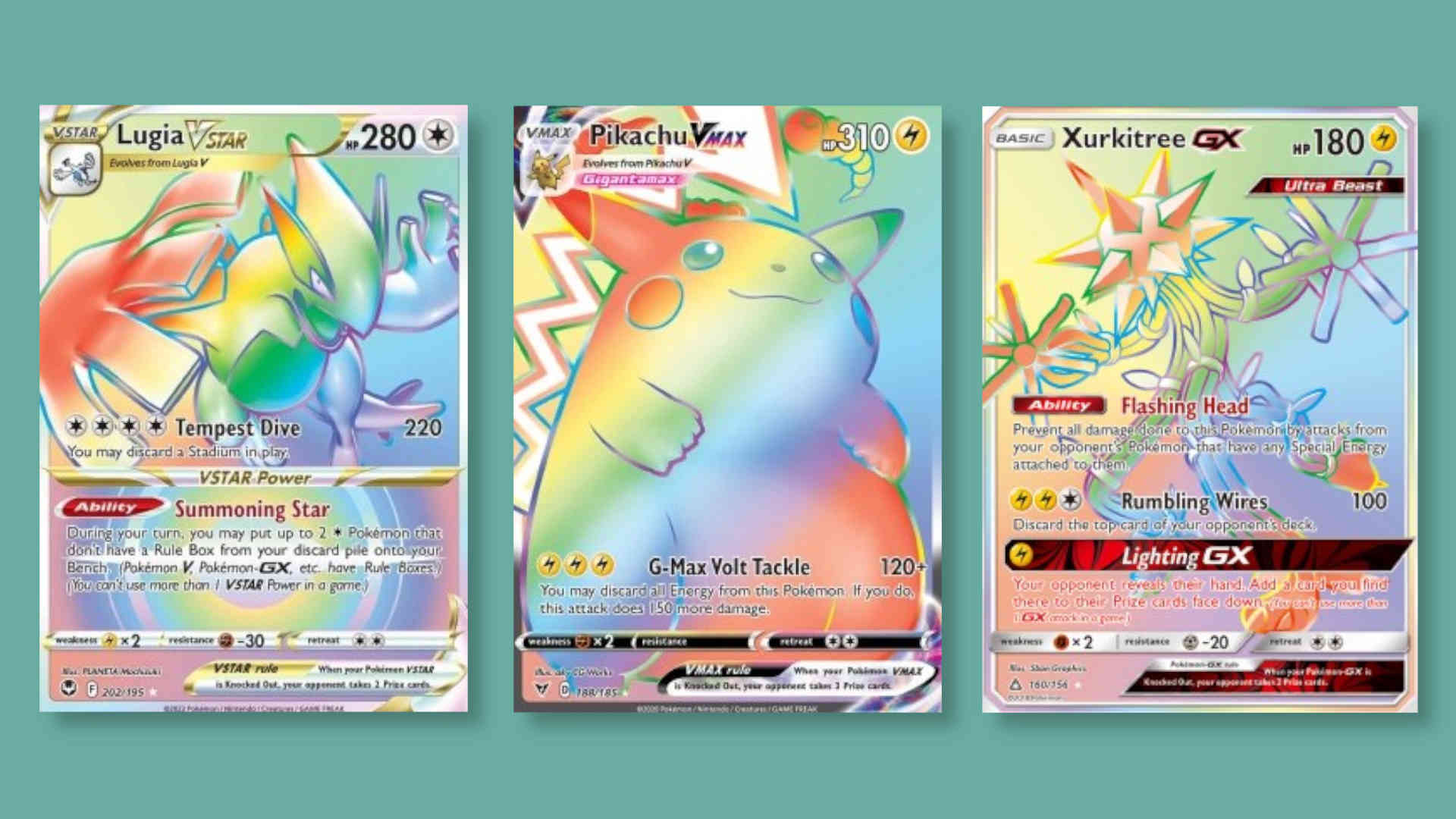 All Rainbow Rare Pokemon Cards (Complete List) - Card Gamer