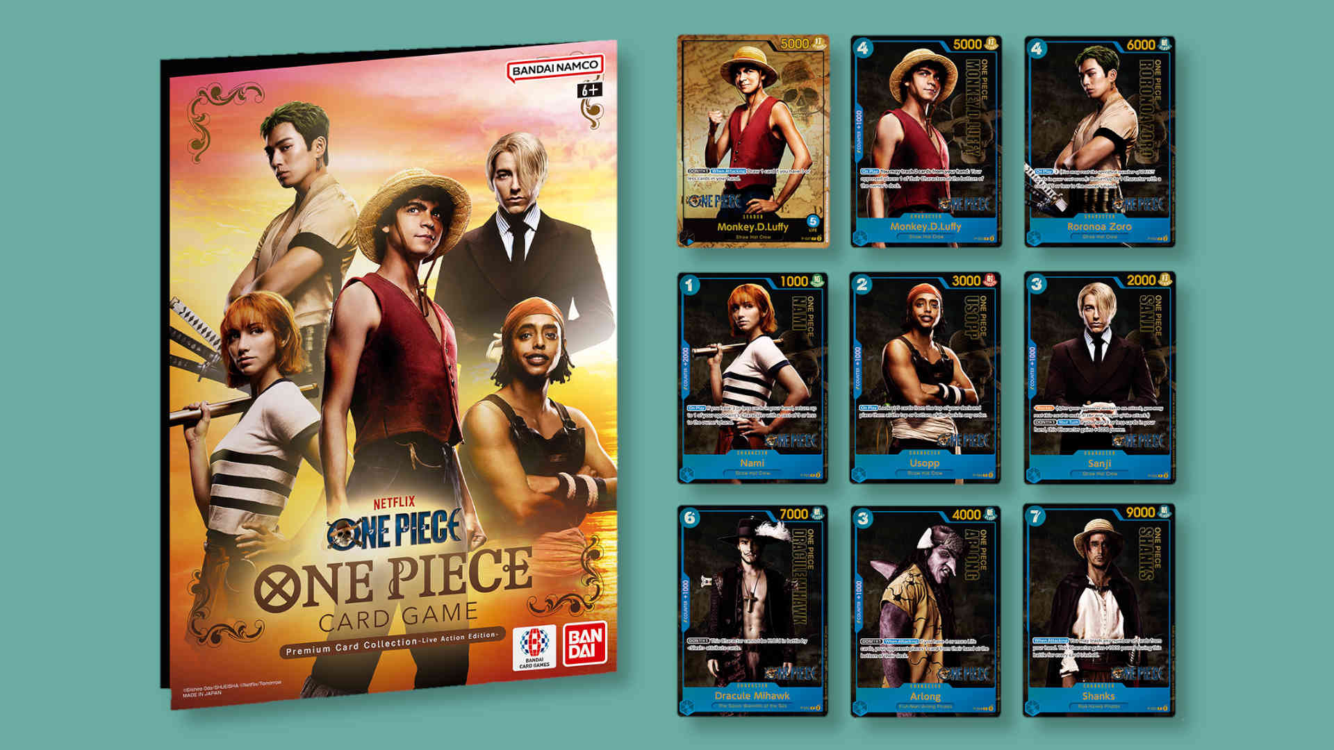 One Piece Live Action Cards - Booklet/Cards